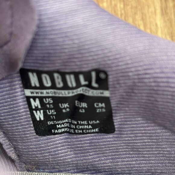 NOBULL Womens Watercolor Floral Purple Lilac Super Fabric New Insoles M 9.5 W 11 - Picture 8 of 8